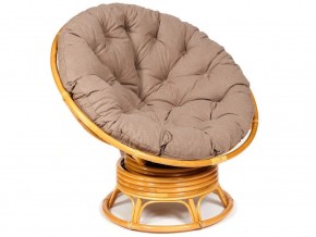 Кресло-качалка Papasan w 23/01 B с подушкой Honey, экошерсть Коричневый в Южноуральске - yuzhnouralsk.magazin-mebel74.ru | фото