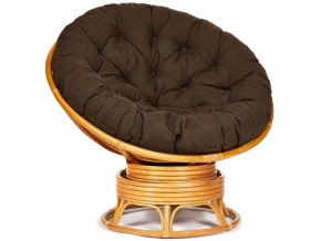 Кресло-качалка Papasan w 23/01 B с подушкой Honey, ткань Коричневый в Южноуральске - yuzhnouralsk.magazin-mebel74.ru | фото