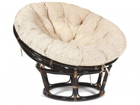 Кресло Papasan 23/01 W с подушкой Antique brown, ткань Старт в Южноуральске - yuzhnouralsk.magazin-mebel74.ru | фото