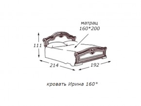 Кровать 2-х спальная 1600*2000 с ортопедом в Южноуральске - yuzhnouralsk.magazin-mebel74.ru | фото