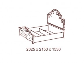 Кровать 2-х спальная 1800*2000 с ортопедом в Южноуральске - yuzhnouralsk.magazin-mebel74.ru | фото