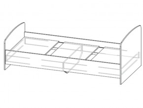 Кровать одинарная в Южноуральске - yuzhnouralsk.magazin-mebel74.ru | фото