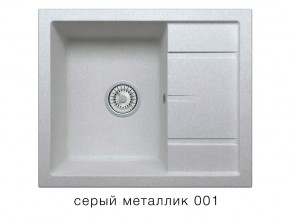 Мойка кварцевая Tolero R-107 Серый металлик 001 в Южноуральске - yuzhnouralsk.magazin-mebel74.ru | фото