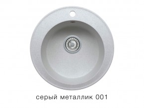 Мойка кварцевая Tolero R-108 Серый металлик 001 в Южноуральске - yuzhnouralsk.magazin-mebel74.ru | фото