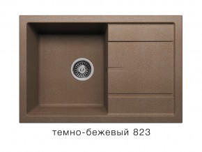 Мойка кварцевая Tolero R-112 Темно-бежевый 823 в Южноуральске - yuzhnouralsk.magazin-mebel74.ru | фото