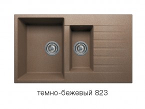 Мойка кварцевая Tolero R-118 Темно-бежевый 823 в Южноуральске - yuzhnouralsk.magazin-mebel74.ru | фото