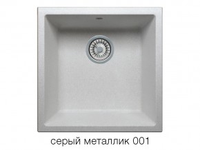 Мойка кварцевая Tolero R-128 Серый металлик 001 в Южноуральске - yuzhnouralsk.magazin-mebel74.ru | фото