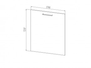 П 60 Комплект для посудомоечной машины 600 мм (цоколь + фасад) ЛДСП в Южноуральске - yuzhnouralsk.magazin-mebel74.ru | фото