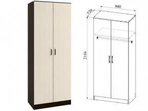 Шкаф 2 двери Ронда ШКР800.1 венге/дуб белфорт в Южноуральске - yuzhnouralsk.magazin-mebel74.ru | фото